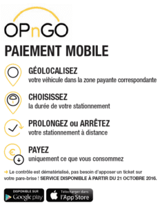 OPnGo l'appli qui vous permet de gérer votre stationnement depuis votre mobile !