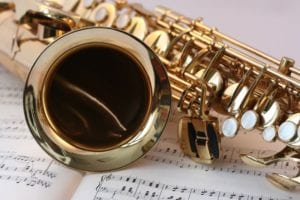 photo de saxophone