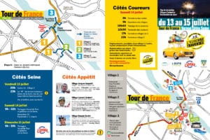 Plan de circulation Tour de France 2018