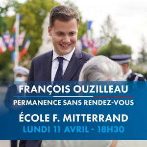 permanence du maire françois ouzilleau 11 avril 2022